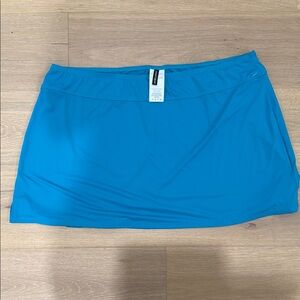 Jantzen Vibrant teal blue size 16 bathing suit skirt cover